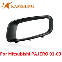 CAPQX For Mitsubishi PAJERO V73 V75 V76 V77 V78 01-03 Car front Bumper Fog Light Grille frame Fog lamp Protective cover 2024 - buy cheap