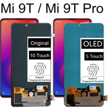 Tela amoled lcd original para xiaomi mi 9t pro, touch screen, digitalizador, montagem, para xiaomi mi9t, redmi k20 pro 2024 - compre barato