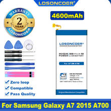 Batería de EB-BA700ABE de 4600mAh para Samsung Galaxy A7, 2015, SM-A700, SM-A700L, A700K, A700H/X, A700FD, A700S, A700YD, A7000, A7009 2024 - compra barato