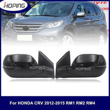 Hoping 2PCS Car Rearview Side Mirror Assy For HONDA CRV RM1 RM2 RM4 2012 2013 2014 2015 Outer Mirror With Lamp 5PINS 7PINS 9PINS 2024 - buy cheap