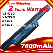 7800mAh Battery for Acer Aspire V3-771G 4741 5551 5552 5552G 5551G 5560 5560G 5733 5741 AS10D31,AS10D51,AS10D61,AS10D71 AS10D75 2024 - buy cheap