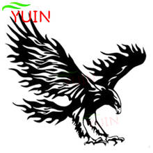 Animal Eagle Car Sticker Motorcycle Window Decoration Personality Decoration PVC Waterproof Decal Black/White/Red/Laser/Silver 2024 - buy cheap
