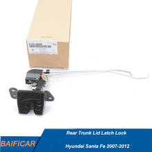 Baificar New Genuine Tail Gate Rear Trunk Lid Latch Lock Actuator OEM 81230-2B000 For Hyundai Santa Fe 2007-2012 2024 - buy cheap