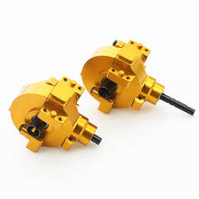 Metal Front and Rear Gear Box Complete Drive & Diff.Gear 02030 03015 02024 02051 102075 1/10 RC Car HSP 94123 94107 94111 94118 2024 - buy cheap