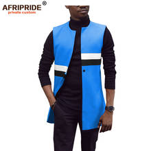 2022 African Men Traditional Clothing Dashiki Outwear Ankara Jacket Coats Plus Size Tribal Outfits AFRIPEIDE A1914005 2024 - buy cheap