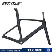 Spcycle Aero Carbon Road Frame Disc Racing Bicycle Frameset BB386 700C Disc Brake Road Bike Carbon Frame 2024 - buy cheap