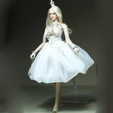 1/6 Scale Dreamy Queen Fluffy White Gauze Skirt with Butterfly Tops for 12in Action Figure Collection 2024 - buy cheap