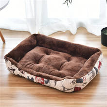 High Quality Plush Pet Cat Bed Small Dog Puppy Kennel Sofa Material Bed Pet Mat Cat Litter House Cat Sleeping Bag Warm Nest 2024 - buy cheap