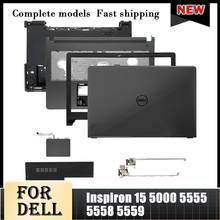 New For Dell Inspiron 15 5000 5555 5558 5559 LCD Back Cover/Front Bezel/Hinges/Palmrest/Bottom Case Touch Version 2024 - buy cheap