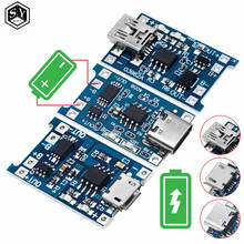 5PCS 5V 1A Micro/Type-c/Mini 18650 TP4056 Lithium Battery Charger Module Charging Board With Protection Dual Functions  Li-ion 2024 - buy cheap