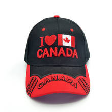 New Canada baseball cap embroidery I love Canada snapback hat adjustable cotton casual sports hats 2024 - buy cheap