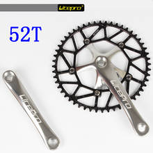 Litepro 130 BCD Fold Bike Chainring Bicycle Hollow Chainwheel BMX Super Light 46/48/50/52/54/56/58T 170mm 2024 - buy cheap