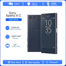 Sony-teléfono inteligente Xperia X Compact F5321, móvil renovado, Original, Hexa core, 4,6 pulgadas, 32GB, 3GB de RAM, Android 6.0.1, WIFI, cámara de 23MP 2024 - compra barato