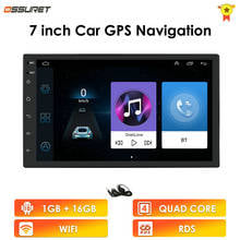 Radio Multimedia con GPS para coche, reproductor con Android, 4 núcleos, vídeo, Estéreo Universal, 2 Din, 7 pulgadas, autorradio, WIFI, Mirror Link, cámara 2024 - compra barato