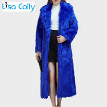 Women Winter Coat Overcoat Luxury Long Sleeve Faux Fur Coat Thick Warm Fur Jacket Slim Black Faux Fox Fur Coats Fluffy Jacket 2024 - buy cheap