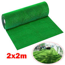 Artificial Grass Carpet High Quality Green Fake Synthetic Garden Landscape Lawn Mat Turf Environmental-friendly Garden Decoratio