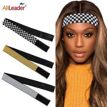 Alileader New 2.5/3/3.5Cm Elastic Band For Wigs Caps For Making Wigs And Lace Frontal Closure Long Elastic Wig Band With Velcro 2024 - buy cheap