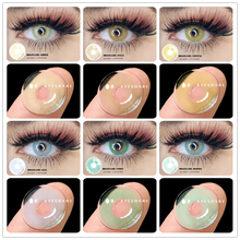 EYESHARE Color Contact Lenses For Eyes JEWEL Series Colored Lenses Blue Green Multicolored Lenses Contact Lens Beauty Makeup 2024 - купить недорого