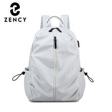 Zency-mochila suave e impermeable para mujer, morral informal para exteriores, mochila escolar multifunción de gran capacidad para adolescentes 2024 - compra barato