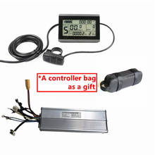 Controlador de e-bike de motor sem escova, 48v, 60a, display, para 2000w-3000w 2024 - compre barato