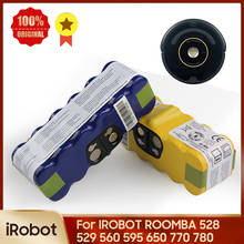 Original Substituição R3 iRobot Roomba 528 Bateria Para iRobot Roomba 500 510 530 560 600 610 650 700 760 780 800 980 3000mAh Ferramenta 2024 - compre barato