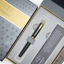 Parker Sonnet Matte Black GT Fountain Pen | İsme Special Pen 2024 - buy cheap