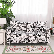 Funda de sofá estampada de estilo creativo europeo para sala de estar y Chaise Longue, antideslizante de alta elasticidad duradera, 1 2 3 4 asientos 2024 - compra barato