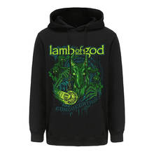 Sudadera con capucha de la banda de Rock americano Lamb Of God, 2 diseños, pollover, Rocker, suave y cálida, de metal pesado, de lana Punk 2024 - compra barato