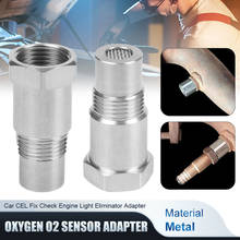 Car Oxygen O2 Sensor Adapter CEL Fix Check Engine Light Eliminator M18*1.5 Extender Adapter Fitting Eliminator Test Pipe 2024 - buy cheap