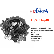HKCYSEA 20pcs,4D/4C/46/48/G/83 Blank Carbon Auto Car Key Transponder Chip for KD-X2 Remote Generater,H618 Pro/Tango 2024 - buy cheap