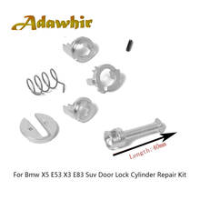 7PCS/SET Car Door Lock Barrel Cylinder Repair Kit For BMW X3 E83 X5 E53 Front Left /Right  51217035421 2024 - buy cheap