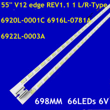 Tira de luces LED, accesorio para LG 55 "V12 Edge REV0.6 L + Tipo R 6916L0985A 6916L0790A 6922L-0003A 6922L-0004A 55LM6200 55LM4600 55LW6200 55LS4500 2024 - compra barato