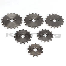 Motorcycle pars sprokets 420 17mm 10T 11T 12T 13T 14T 15T 16T 17T 18T 19T Gear Sprokets For PIT DIRT BIKE ATV Lifan YX Loncin 2024 - buy cheap