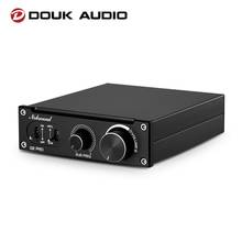 Douk audio g2 pro hi-fi 300w subwoofer, amplificador de potência de canal mono, amplificador de áudio para casa, controle de ganho para alto-falante de home theater 2024 - compre barato