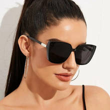 Óculos de sol feminino quadrado, óculos quadrados retrô para mulheres de marca famosa 2024 - compre barato