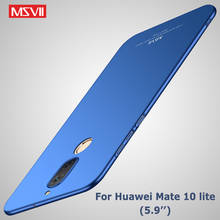 Funda para Huawei Mate 10 Lite, carcasa delgada Msvii para Huawei Nova 2i, carcasa dura de PC, funda para Huawei Mate10 Lite 2024 - compra barato