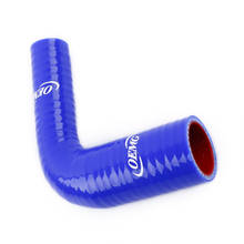 Blue 90 Degree Reduce Elbow General Silicone Coolant Intercooler Pipe Tube Hose 13mm 16mm 19mm 22mm 23mm 25mm 29mm 32mm 38mm 2024 - compre barato