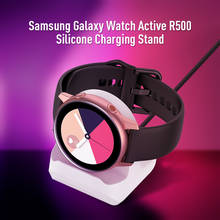 Wireless Charger Charging Dock Fast Charging Base For Samsung Galaxy Watch Active SM-R500 Smart Watch Accessories drop shipping 2024 - buy cheap