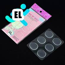 6PCS Silicone Gel Soft Adhesive Antiskid Shoe Insole Insert Pad Cushion Foot Care Heel Grips Liner Guard feet care 2024 - buy cheap