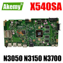 X540SA Notebook Mainboard for ASUS VivoBook F540SA A540SA R540SA NB-D540SA Laptop Motherboard N3050 N3150 N3700 4GB 8GB 2024 - buy cheap