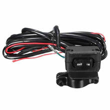 Interruptor basculante de cabrestante para motocicleta, Línea de Control del manillar, Kits de advertencia de 12V, Conector de interruptor sellado completo, suministro #266493, 3 metros, ATV/UTV 2024 - compra barato