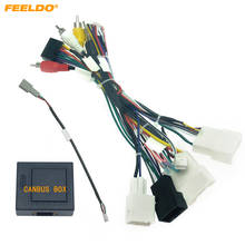 FEELDO-Adaptador de Cable de cableado para Audio de coche, dispositivo con para Toyota Camry Canbus (2018 +)/Avalon(2019 +)/Sienna(18-20)/Corolla(2020 2024 - compra barato