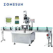 ZONESUN-botella de bebida de Alcohol de vidrio automática personalizada, máquina de prensado de cierre con tapa de Metal, a prueba de Pilfter, Ropp 2024 - compra barato