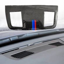 Para BMW Série 3 E90 2005 - 2009 2010 2011 2012 Carro De Fibra De Carbono Painel Interior Ar Condicionado Saída de Ventilação Da Tampa Da Guarnição 2024 - compre barato