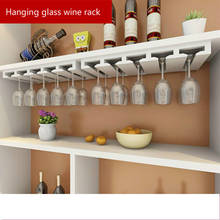 Household Grape Wine Rack Upside Down Hanging Cup Holders Solid Wood Goblet Wine Shelf Bar Hanging Glass Rack For Wine Cabinet 2024 - buy cheap