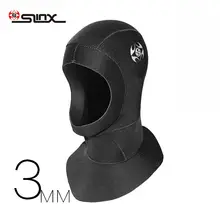 SLINX Scuba Diving Hood 3MM Neoprene Diving Cap Hoods Dive Sporting Fishing Men Waterproof Keep Warming Hat Wetsuit 2024 - buy cheap