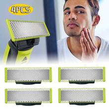 1/2/4 Pack Shaver Replacement OneBlade Head Beard Trimmer for Philips Norelco OneBlade Razor QP210/QP50/QP2520/QP2523/QP2527 2024 - buy cheap