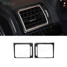 Carbon Fiber Car Front Dashboard Side Air Conditioner Outlet Air Vent Trim Frame Cover Sticker For Subaru Forester 2016-2018 2024 - buy cheap