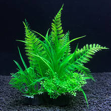 12 Kinds Artificial Aquarium Decor Plants Water Weeds Ornament Aquatic Plant Fish Tank Grass Decoration Accessories 14cm 2024 - buy cheap