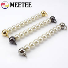 Meetee 150mm Women Handbags Bags Strap  Handles Purse Pearl Metal Chains Buckles DIY Luggage Hardware Leather Crafts Accessories 2024 - buy cheap